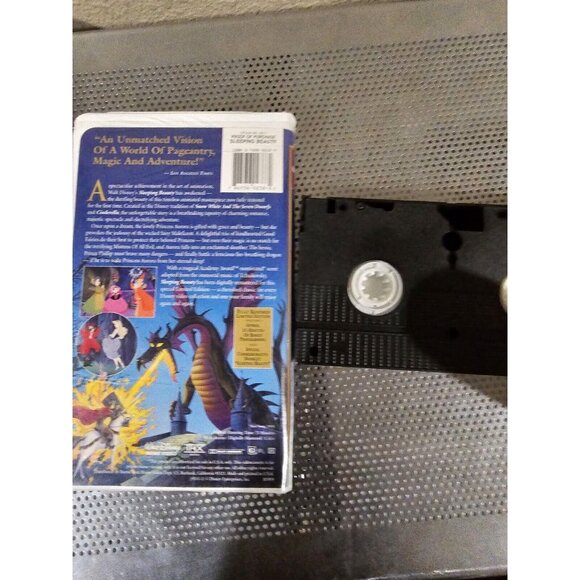 Sleeping Beauty (1997, VHS, Limited Edition) Walt Disney Fully Restored - Picture 2 of 3